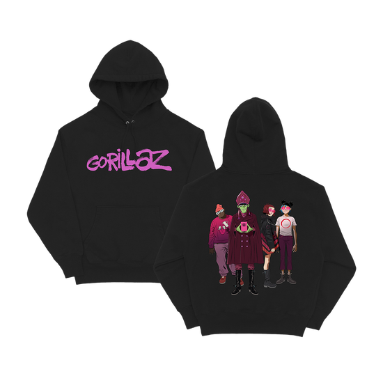 Gorillaz logo hoodie shop